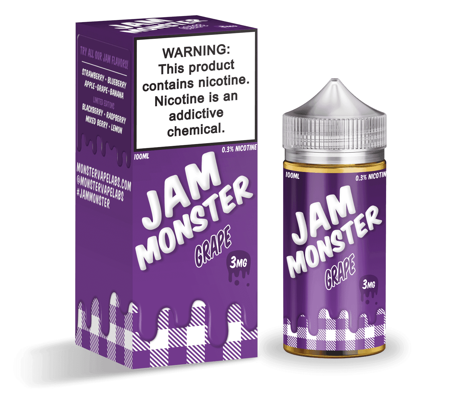 Jam Monster Grape 100ml Vape Juice