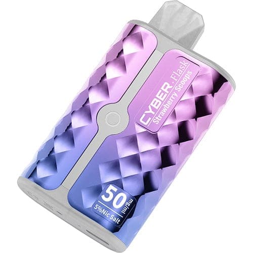 Limitless Mod Co. x Flavorforge Cyber Flask Disposable Vape (5%, 6000 Puffs) - Strawberry Scoops