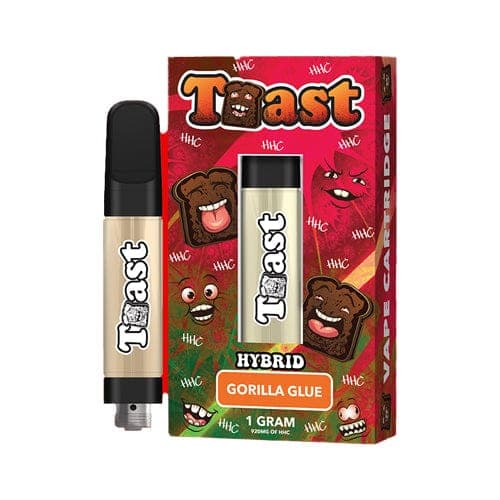 Lost 8's "Toast" 1g HHC Cartridge (950mg) - Gorilla Glue
