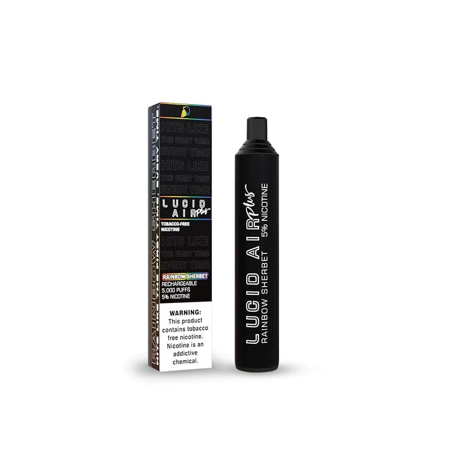 Lucid Air Plus Disposable Vape (0%, 5000 Puffs) - Rainbow Sherbet