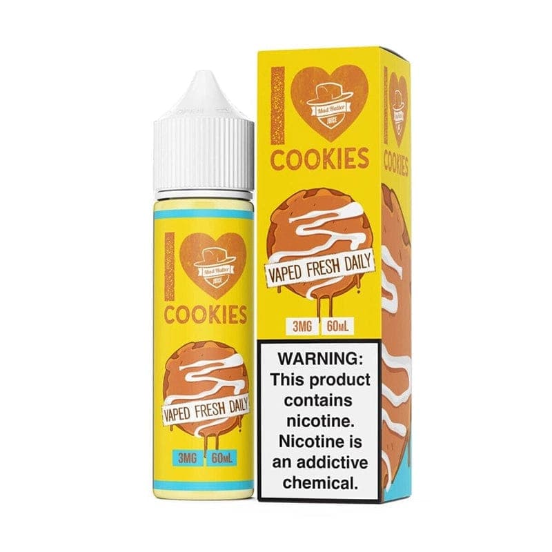 Mad Hatter I Love Cookies Vape Juice 60ml - 6mg