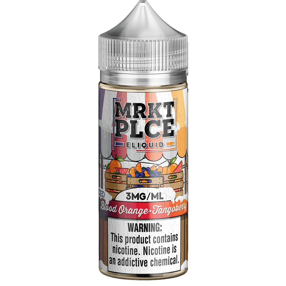 MRKT PLCE Iced Blood Orange Tangoberry 100ml Vape Juice - 3mg