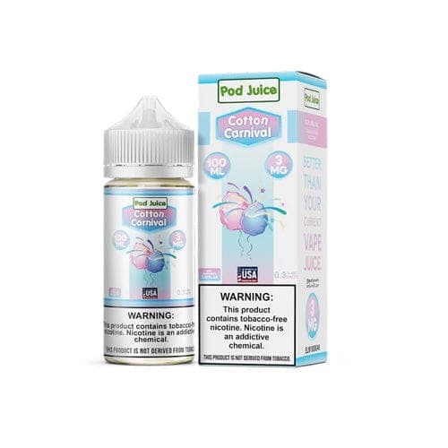 Pod Juice Cotton Clouds TF 100ml Vape Juice