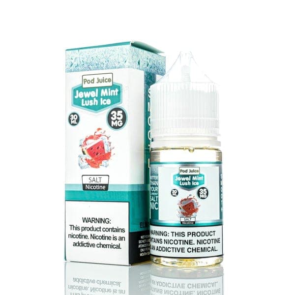 Pod Juice Jewel Mint Lush Ice TF 30ml Nic Salt Vape Juice