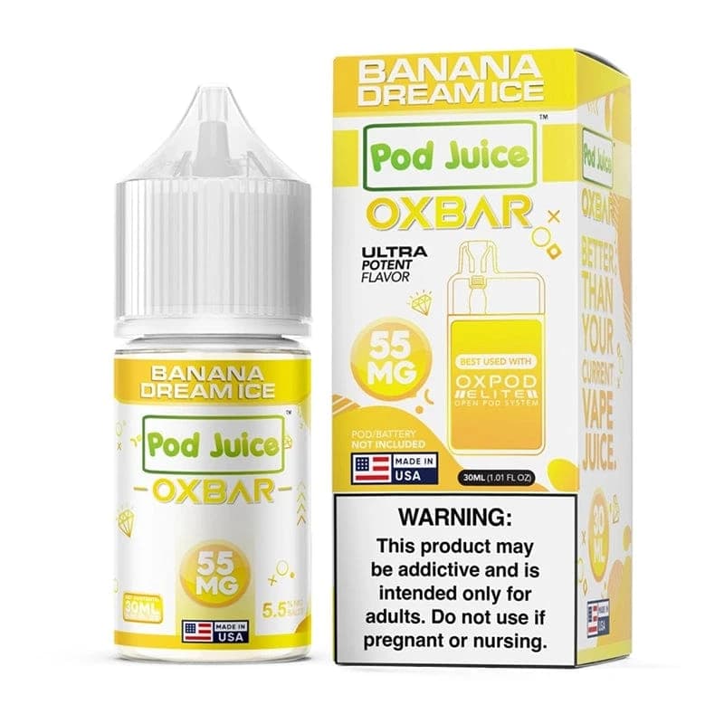 Pod Juice x OXBAR TF Banana Dream Ice 30ml