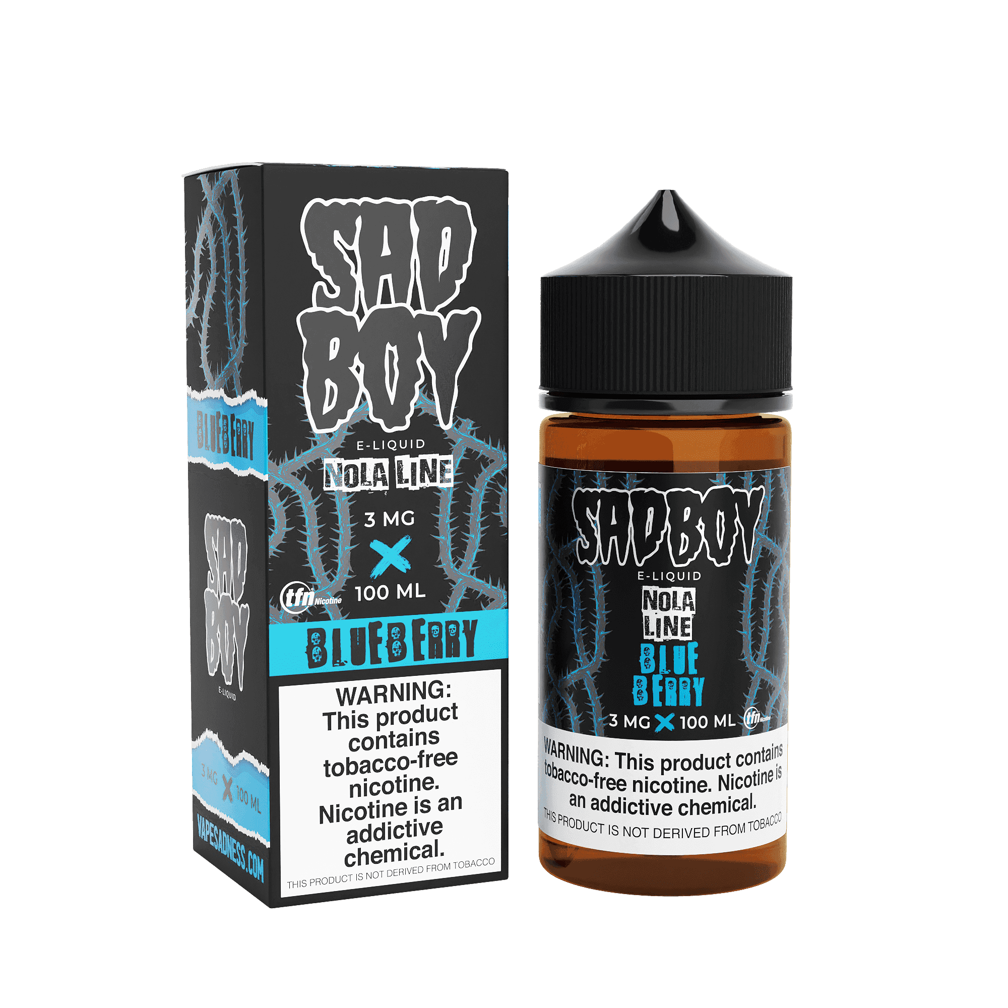 Sadboy Blueberry Nola 100ml Vape Juice