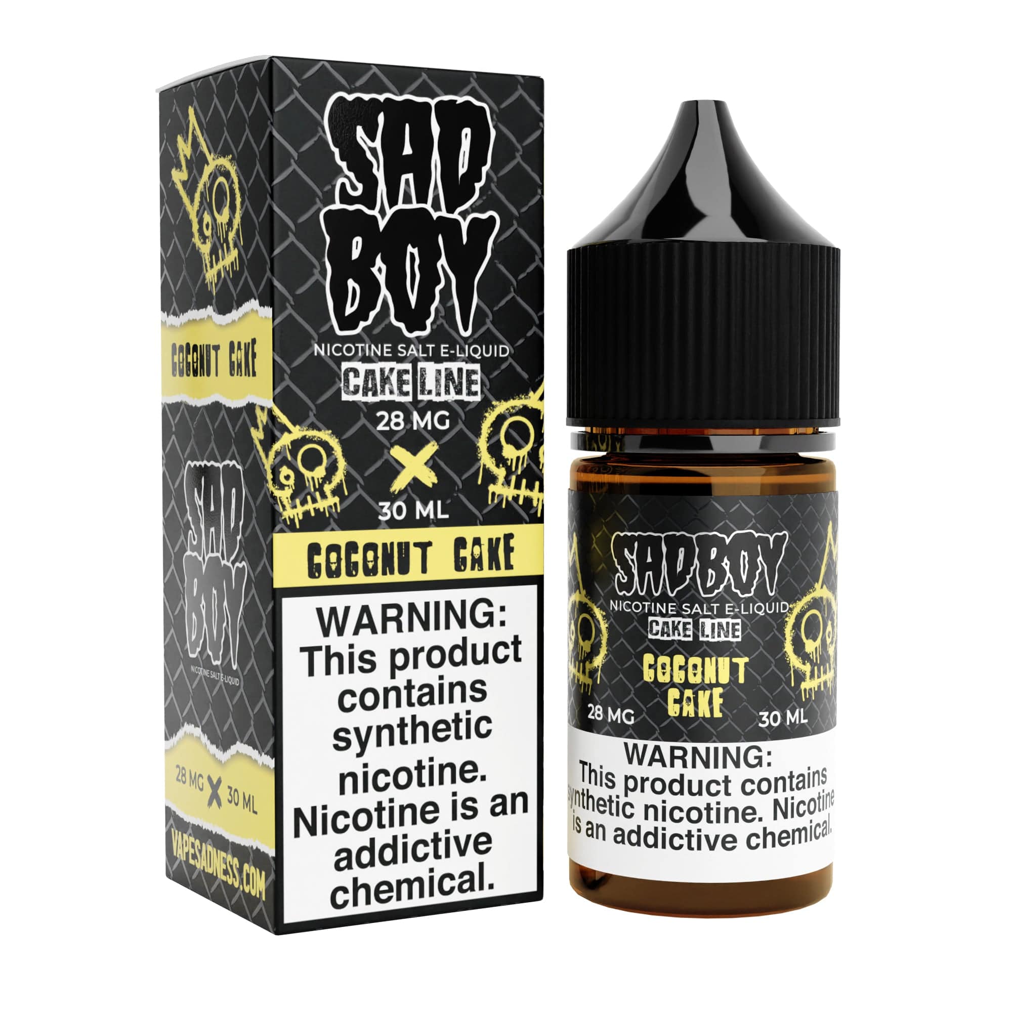 Sadboy Cake Line Coconut Cake 30ml TF Nic Salt Vape Juice