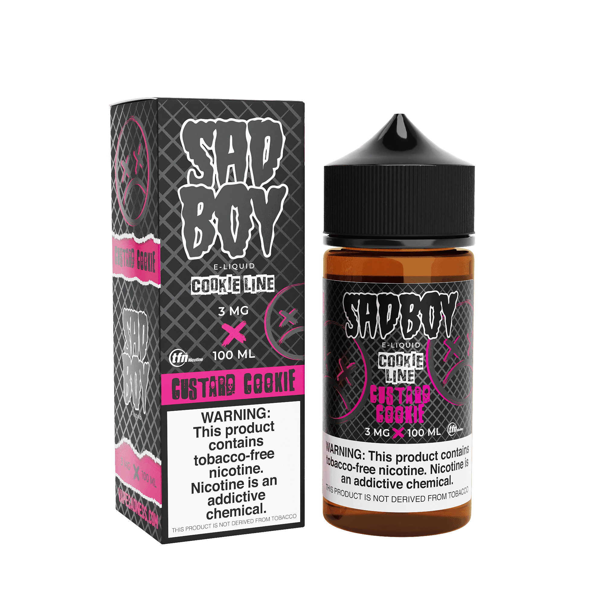 Sadboy Custard Cookie 100ml Vape Juice