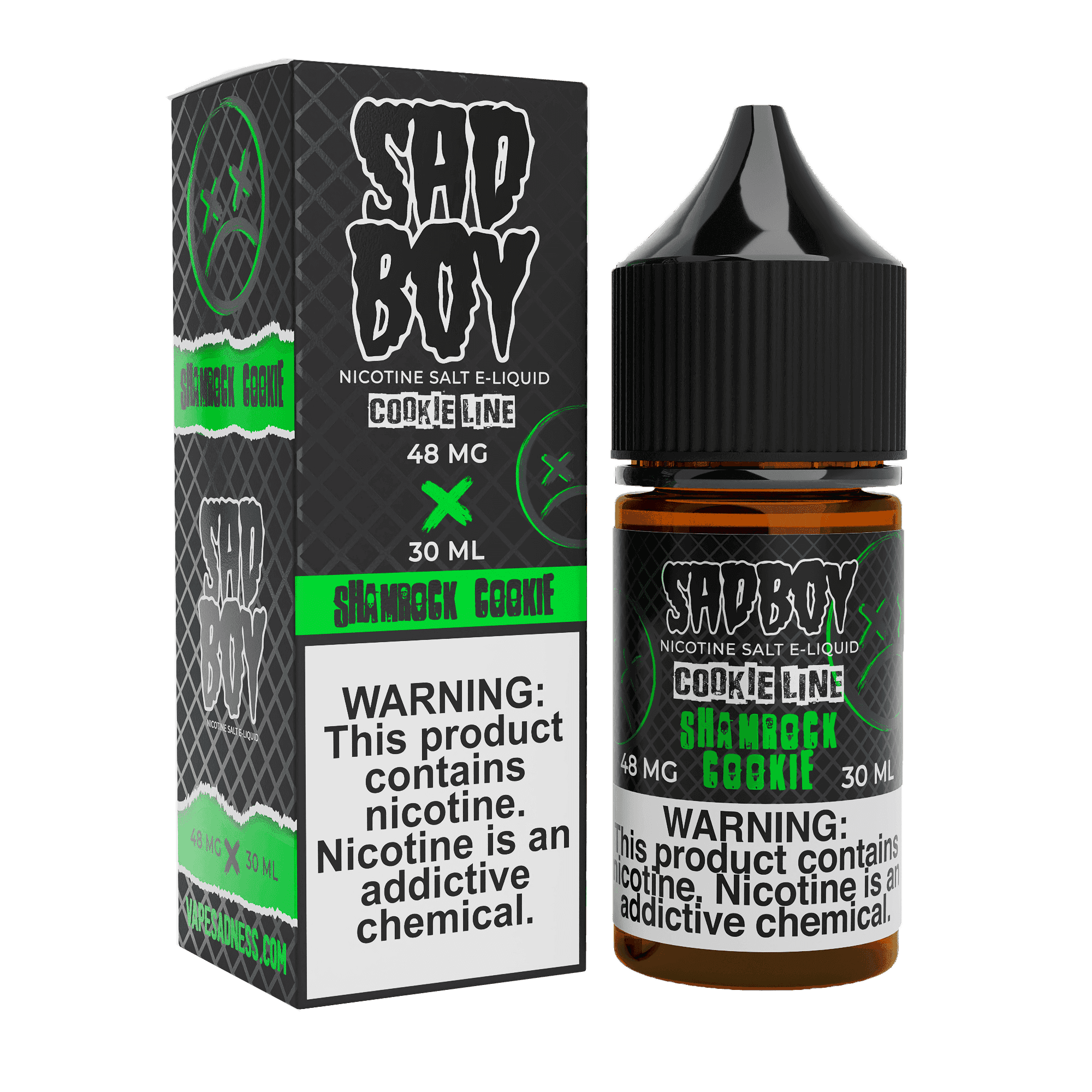 Sadboy Salts Shamrock Cookie 30ml Nic Salt Vape Juice