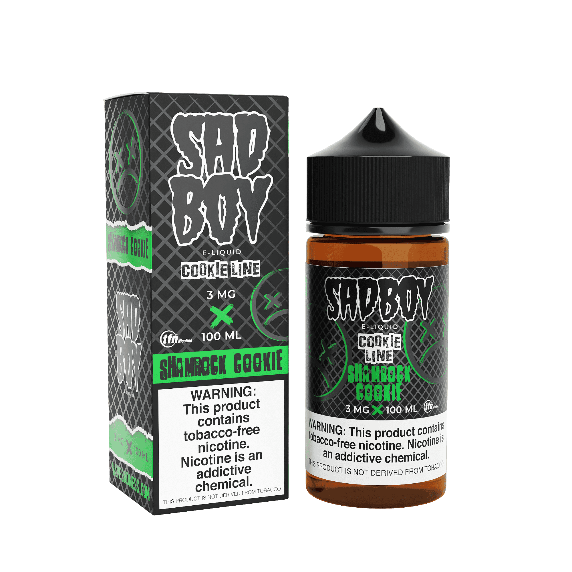 Sadboy Shamrock Cookie 100ml Vape Juice