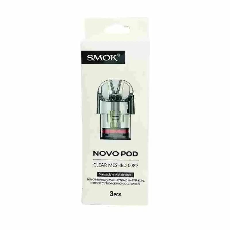 SMOK Novo Pod-Clear Meshed Pods (Pack of 3)
