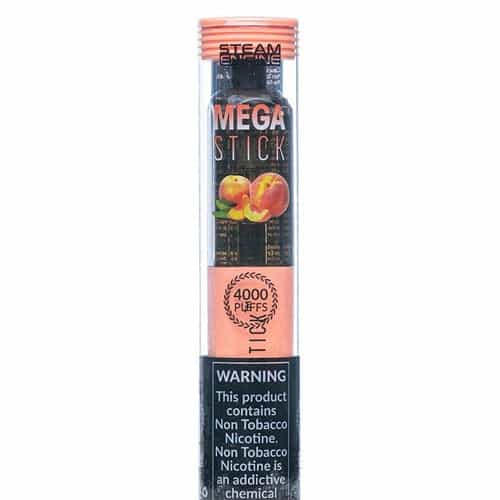 Steam Engine Mega Stick TF Disposable Vape (4%, 4000 Puffs) - Peach Juice