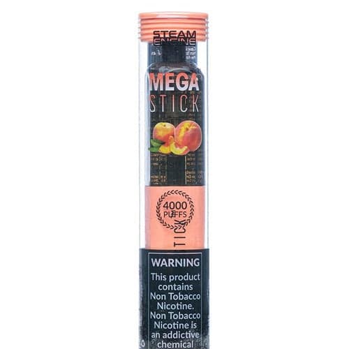 Steam Engine Mega Stick TF Disposable Vape (4%, 4000 Puffs) - Peach Juice