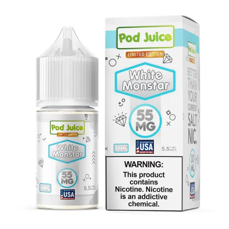 TF White Monstar Pod Juice 30ml