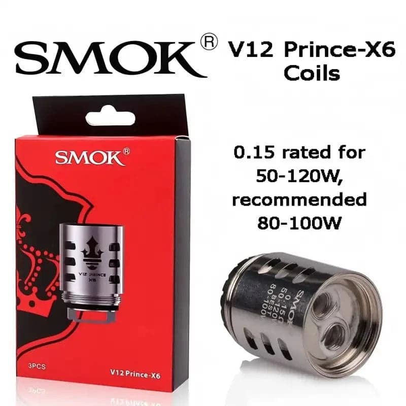 TFV12 Prince Coils (3pcs) - SMOK
