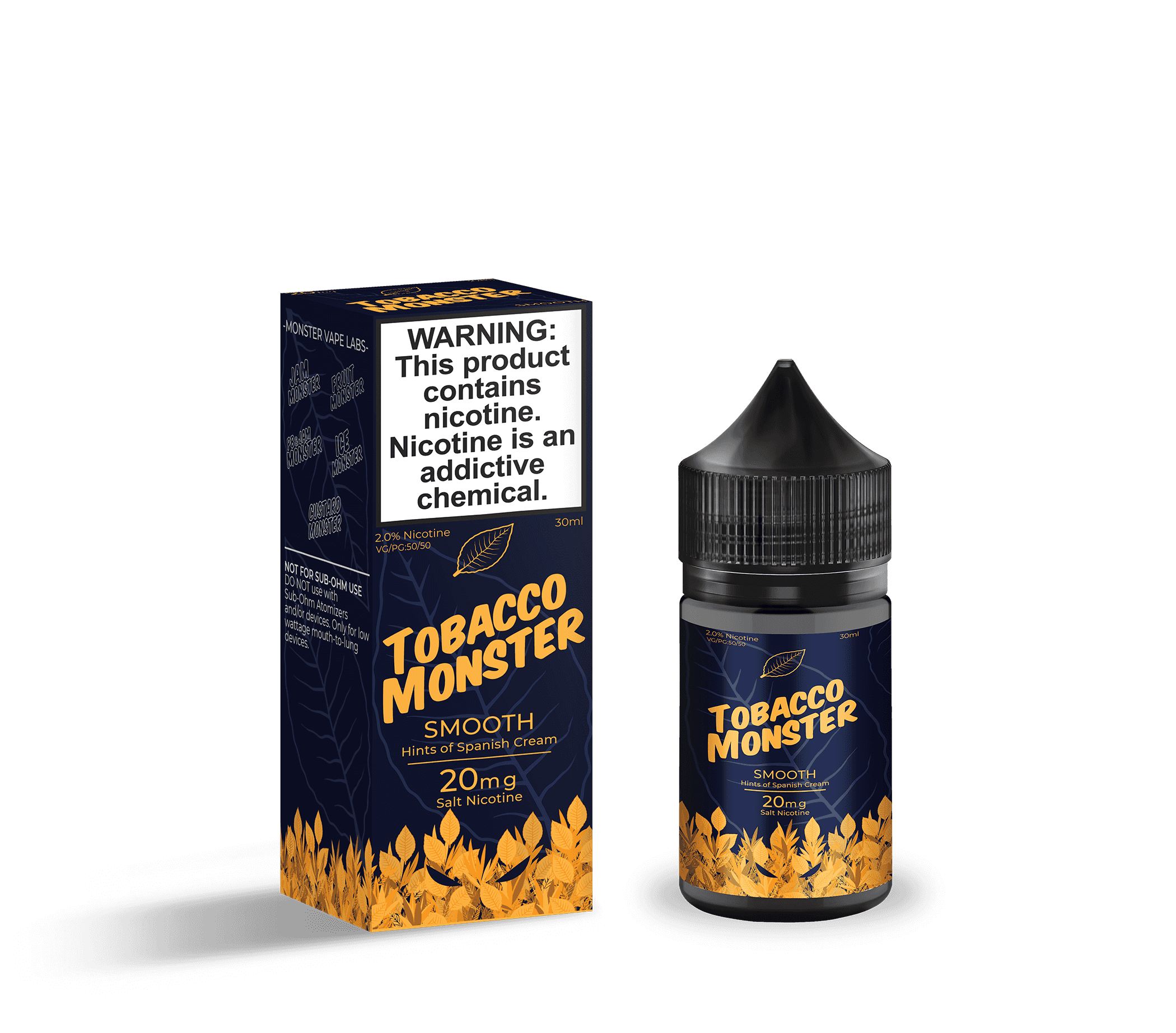 Tobacco Monster Salts Smooth 30ml Nic Salt Vape Juice - 60MG