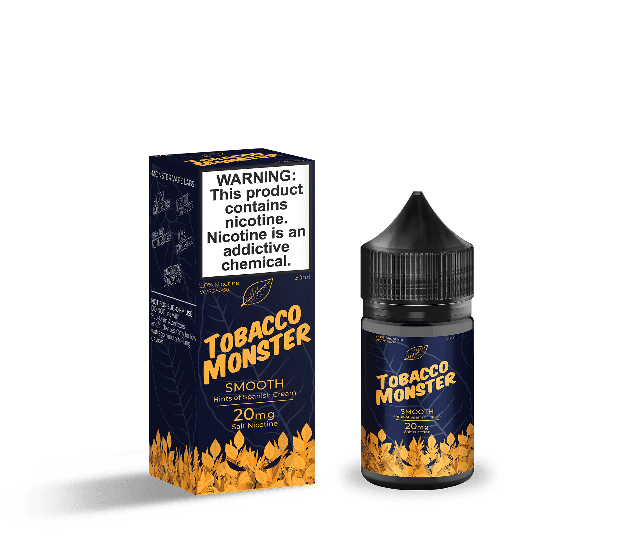Tobacco Monster Salts Smooth 30ml Nic Salt Vape Juice - 60MG