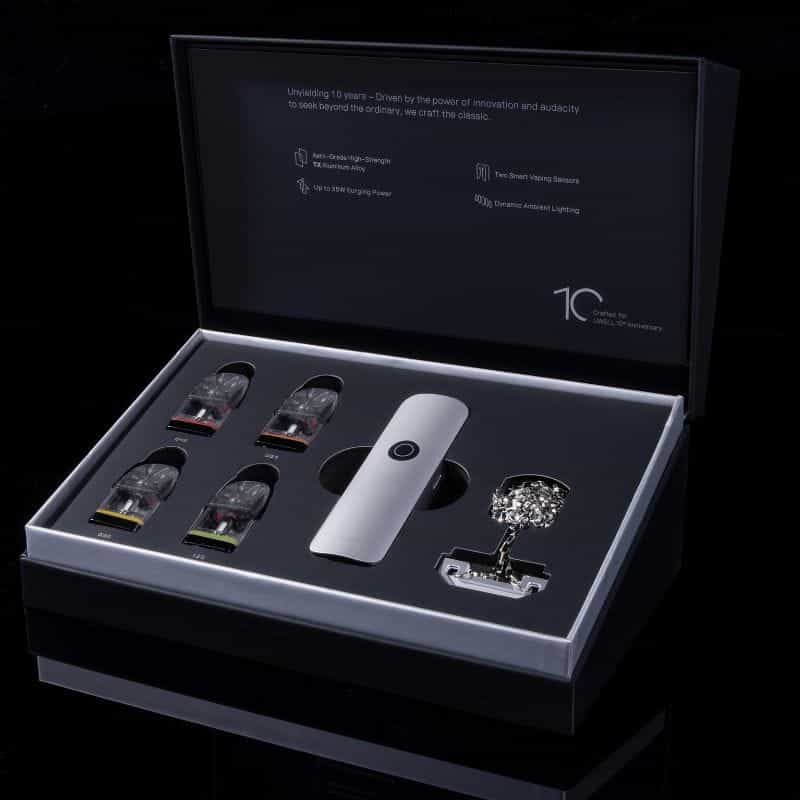 Uwell Caliburn G4 Classic 35W Pod Kit Classic Silver Giftbox