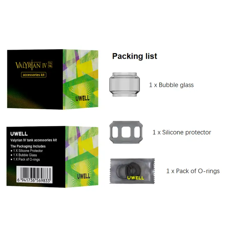 Uwell Valyrian IV Tank Accessories Kit