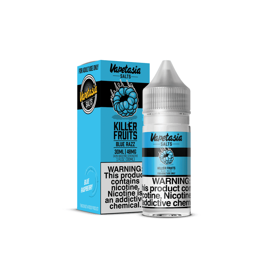 Vapetasia Salts Killer Fruits Blue Razz 30ml Nic Salt Vape Juice