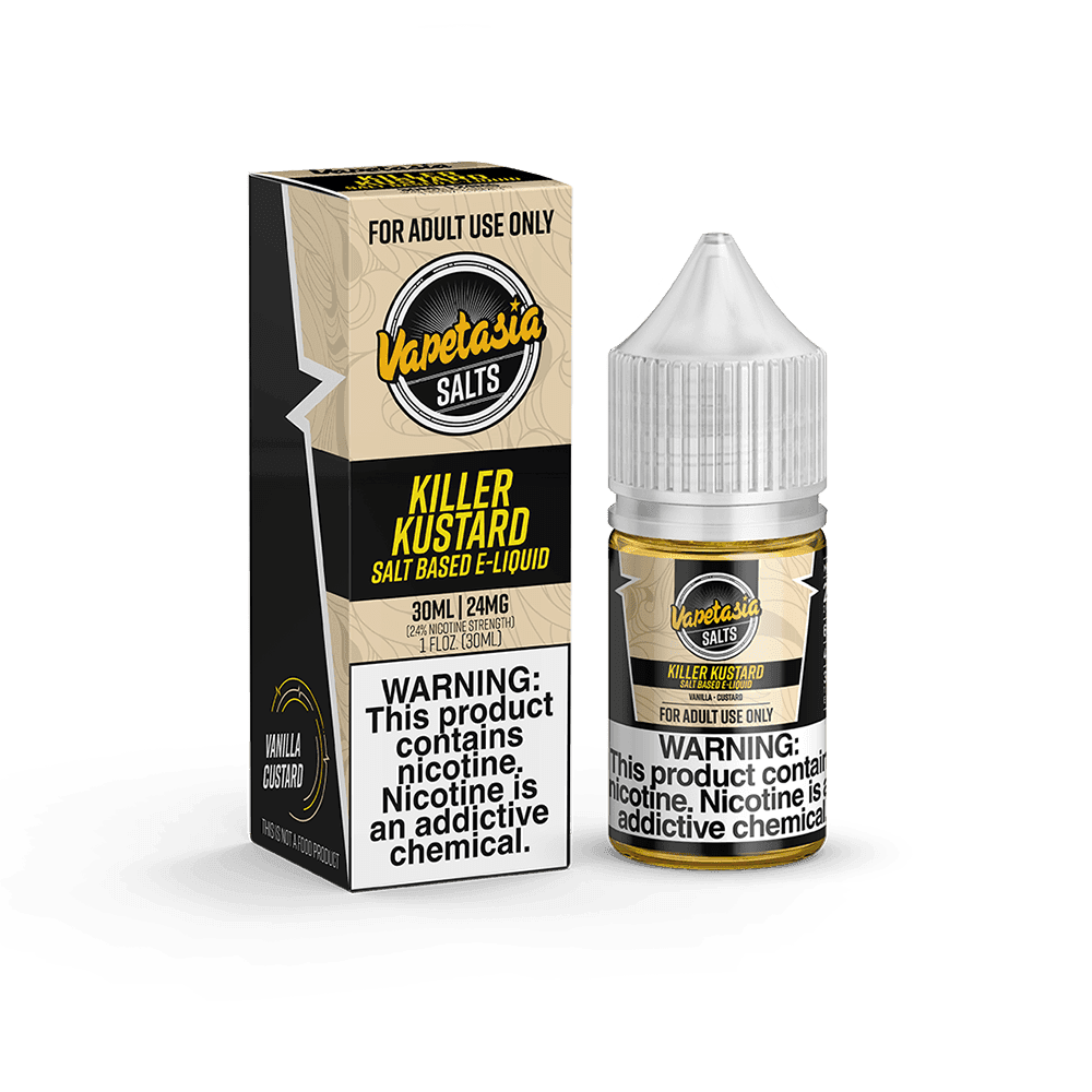 Vapetasia Salts Killer Kustard 30ml Nic Salt Vape Juice