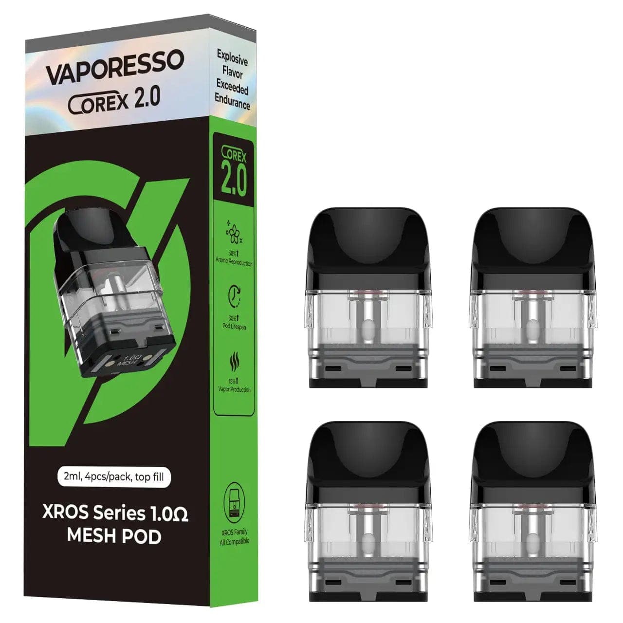 Vaporesso XROS Series Replacement Pods 2ml (Pack Of 4)
