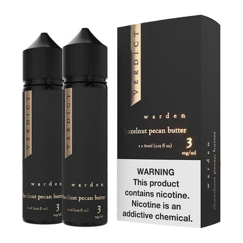 Verdict Warden Hazelnut Pecan Butter 120ml Vape Juice - 3mg