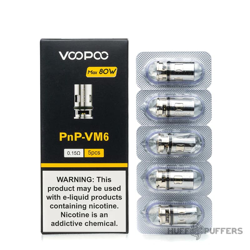 VOOPOO PnP Replacement Coils (5pcs)