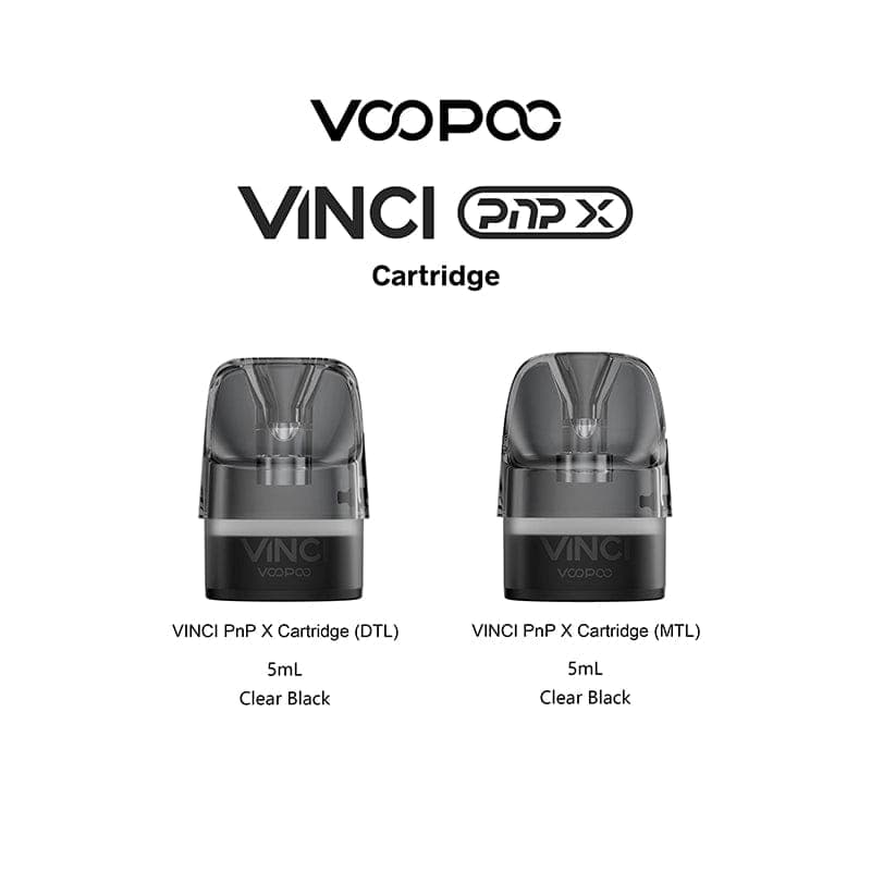 VOOPOO VINCI PnP X Cartridge(DTL) Black