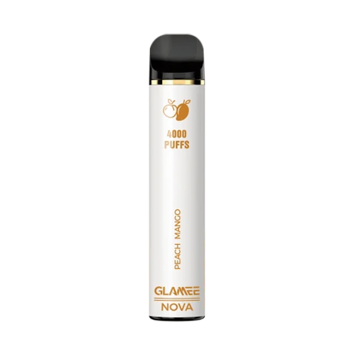 Glamee Nova Disposable Vape (5%, 4000 Puffs) - Peach Mango - Element Vape