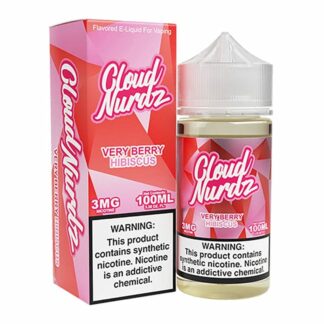 Cloud Nurdz Very Berry Hibiscus TF Vape Juice 100ml - 6mg