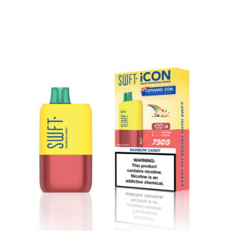 SWFT Icon 7500 Puffs 17mL 50mg Disposable - Rainbow Candy