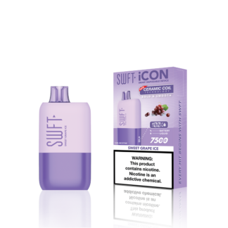 SWFT Icon 7500 Puffs 17mL 50mg Disposable - Sweet Grape Ice
